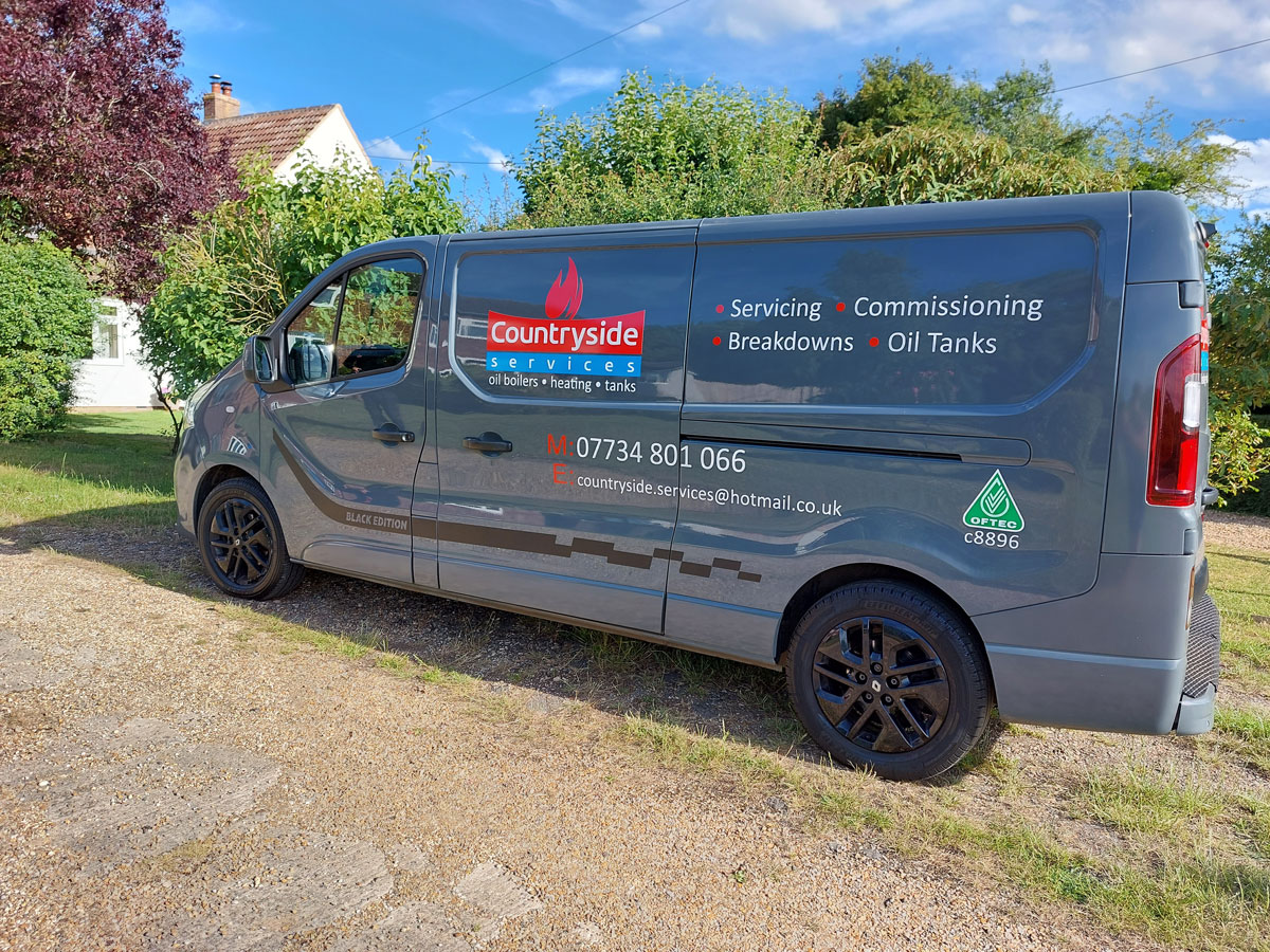 Countryside Services Heating Ltd Van Countryside Services Heating Ltd Van - We can be on call for you!